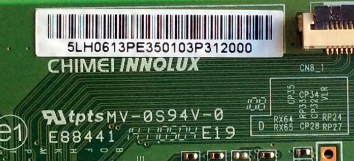 T-CON / VIZIO 5LH0613PE / E88441 / MODELO M50-C1 LTM6SRAR / PANEL TPT500DK-QS1 REV:SC1G	 - Imagen 2