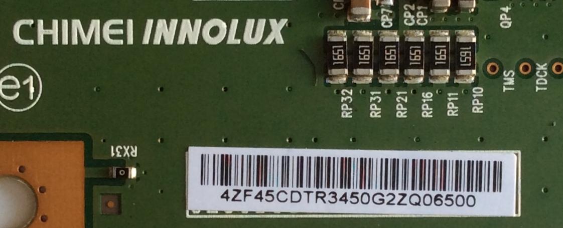 T-CON / VIZIO 4ZF45CDTR / E222034 14111901 / MODELO E60U-D3 LFTRURAS	 - Imagen 2