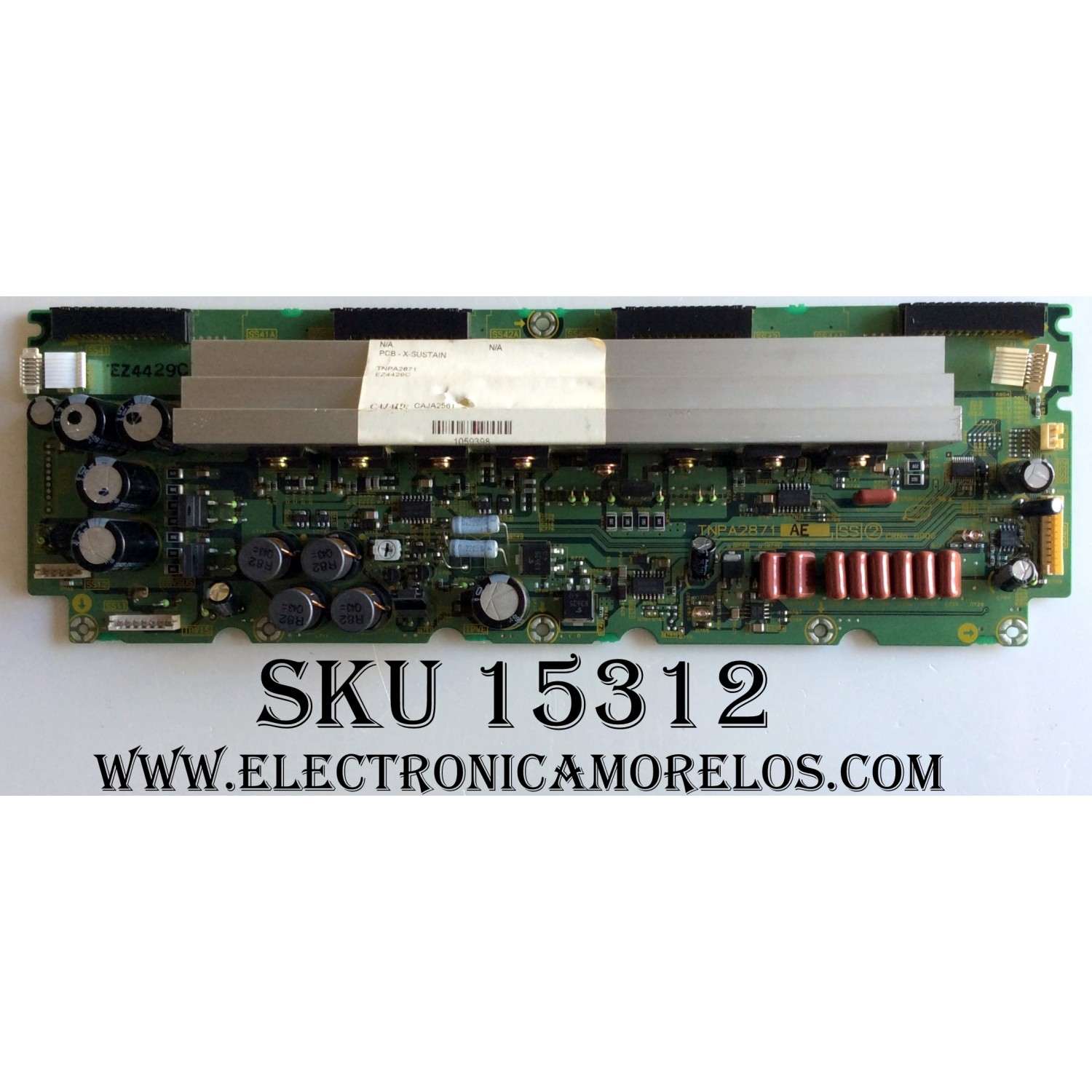 X-SUS / PANASONIC TNPA2871AE / EZ4429C / PANEL MC106W36FC6L / MODELOS TH-42PA20 / TH-42PA25