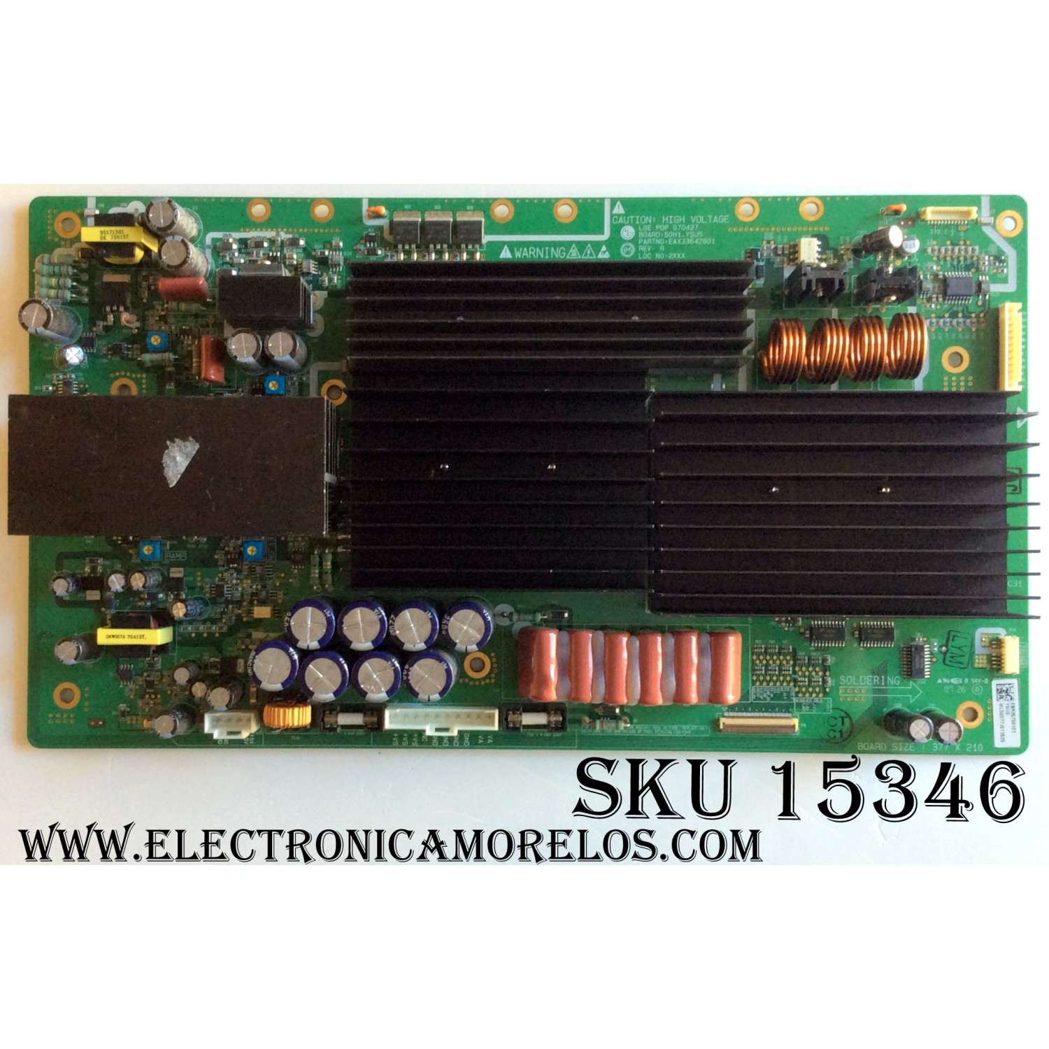LED DRIVER PARA TV HISENSE / NUMERO DE PARTE 335774 / RSAG7.820.13017/ROH / 4DE46422C / E193079 / MODELO 75U8K