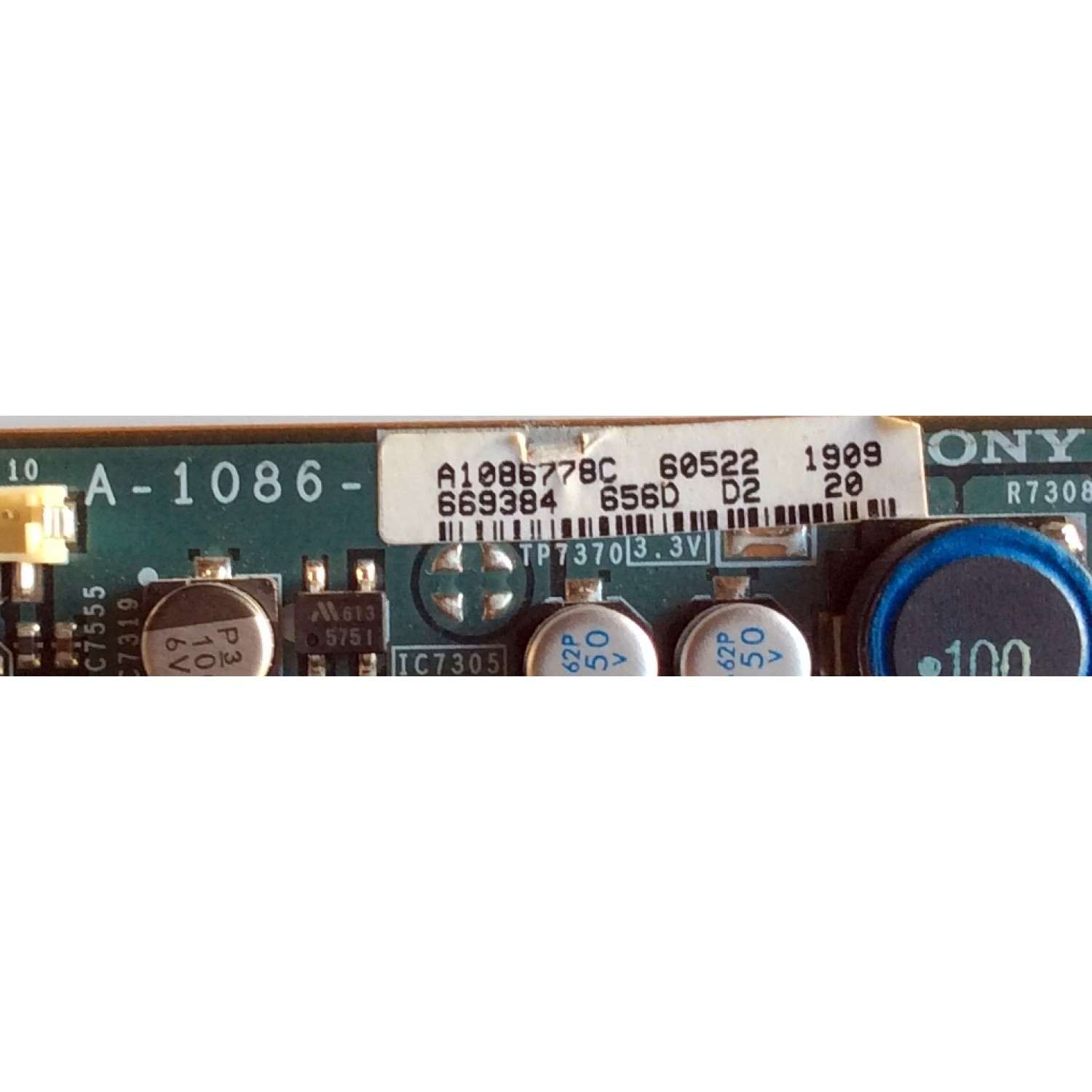 TARJETA QM-DV / SONY A-1086-778-C / 1-866-060-12 / MODELOS KDS-R50XBR1 / KDS-R60XBR1 - Imagen 3