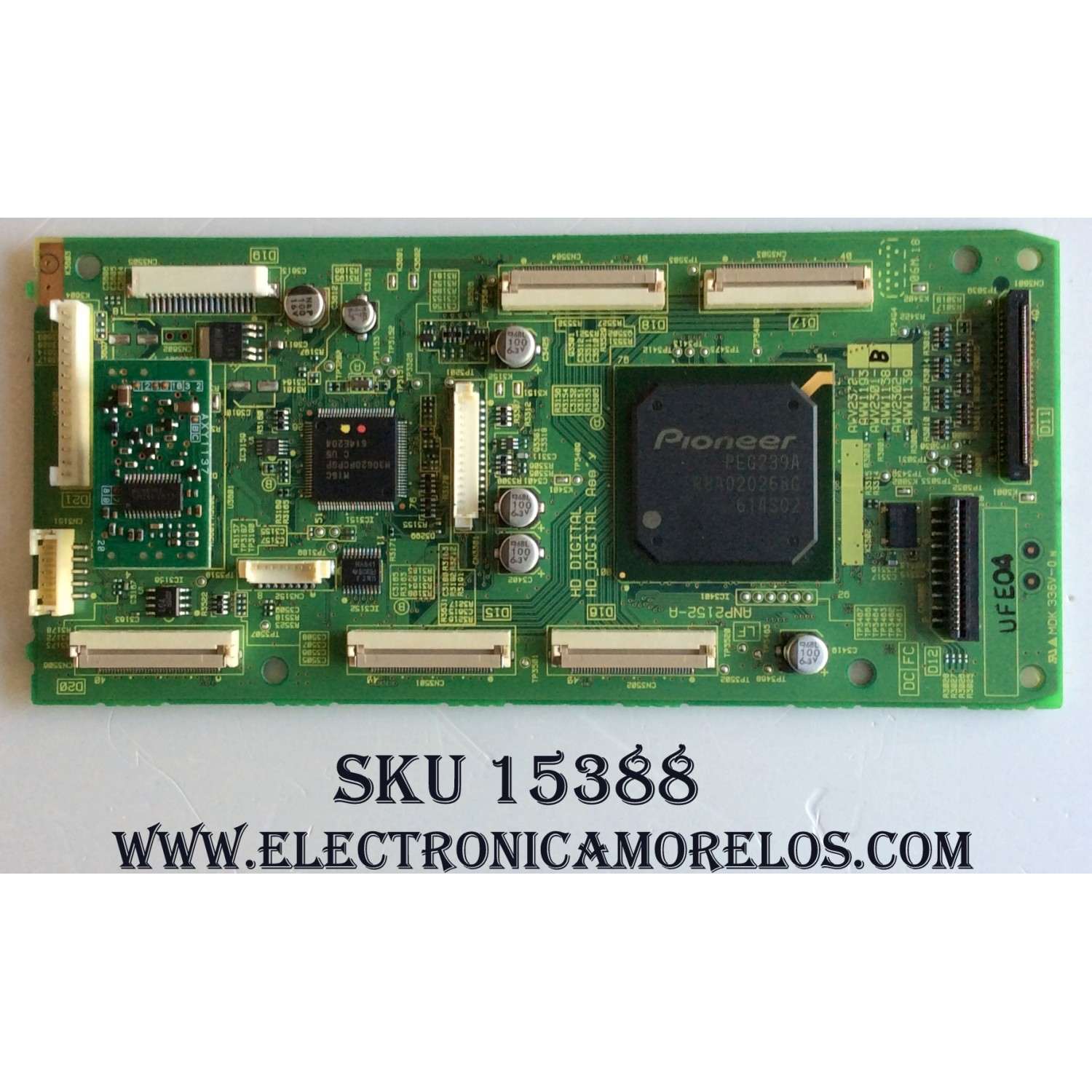 MAIN LOGICA / PIONEER / AWV2301 B / AWW1138 / ANP2152-A / MODELOS PDP-4216HD / PRO-940HD / PDP-7271PU