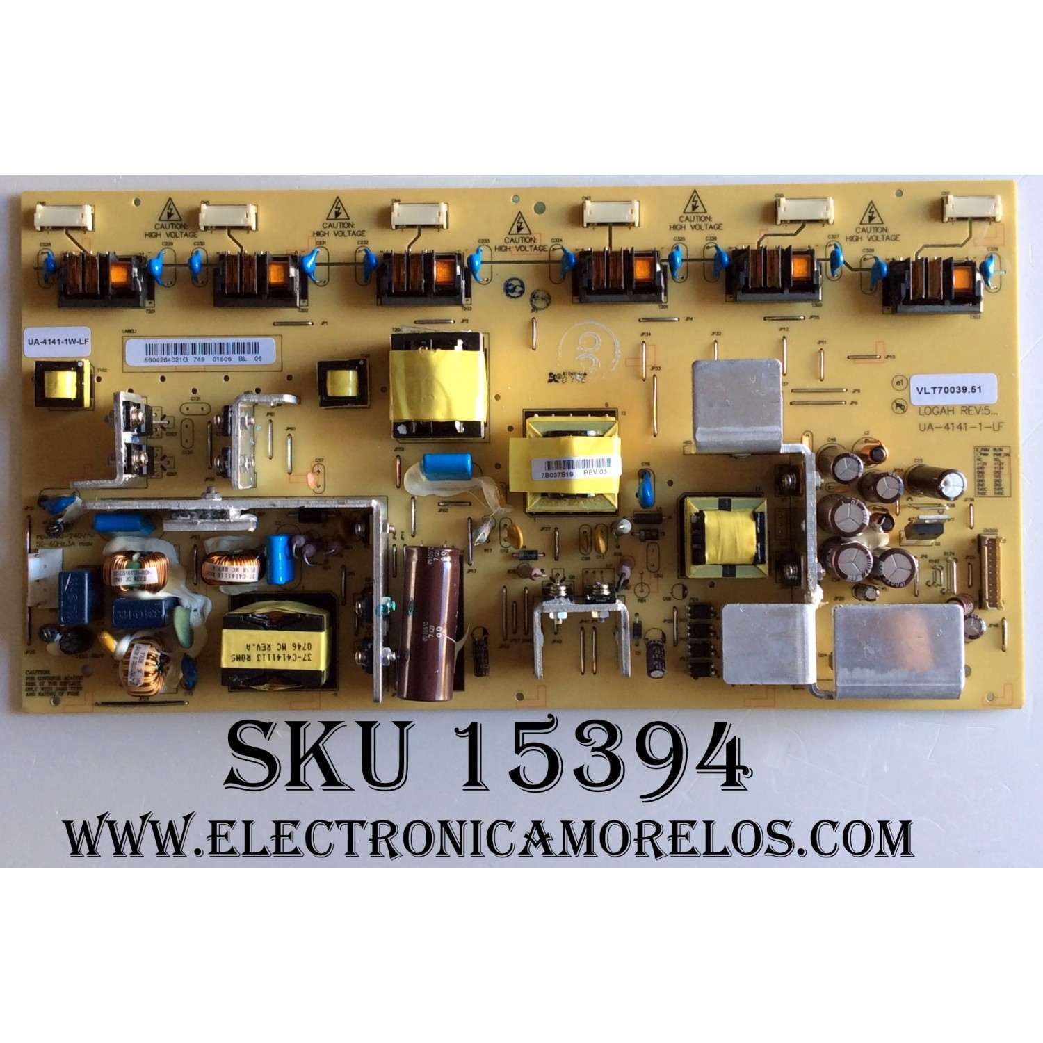 FUENTE / BALASTRA / WESTINGHOUSE 56.04264.021 / 5604264021G / UA-4141-1W-LF / VLT70039.51 / SUSTITUTA 56.04264.001 / MODELOS SK-32H240S / SK-32H520S	