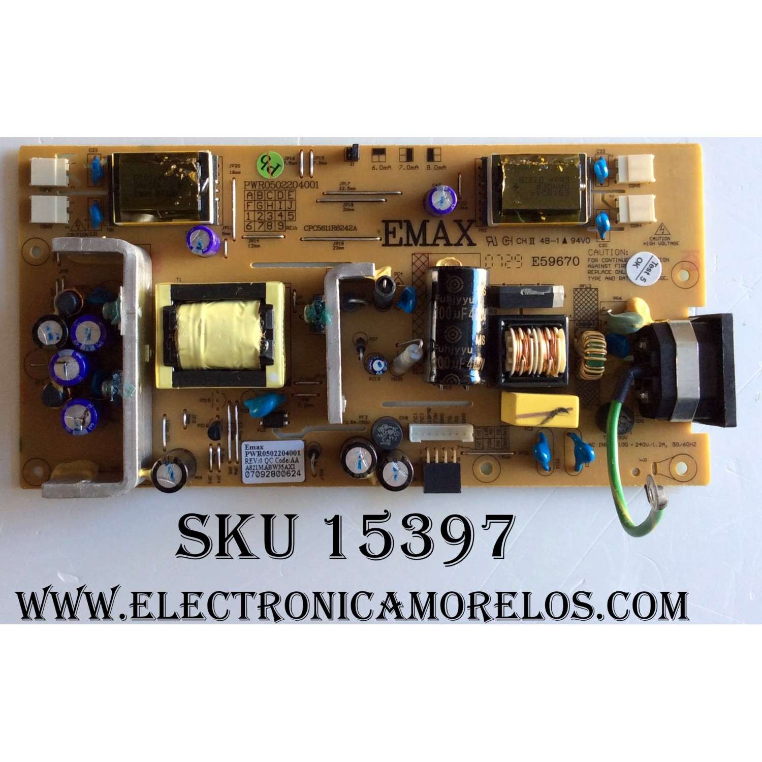 MAIN PARA TV ONN ORIGINAL 4K UHD HDR ROKU TV / NUMERO DE PARTE 515C90100M13 / MT90100-ZC01-01 / 2010099493 / M13/2063-01570 / 20210918 / DISPLAY JR745R3HA2Y / MODELO 100044717 ((75'' PULGADAS))