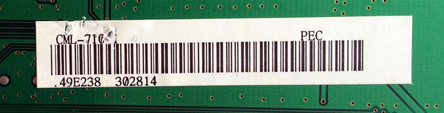 MAIN / DAEWOO 9979800642-02 / CML-710 / MODELO L710 - Imagen 2
