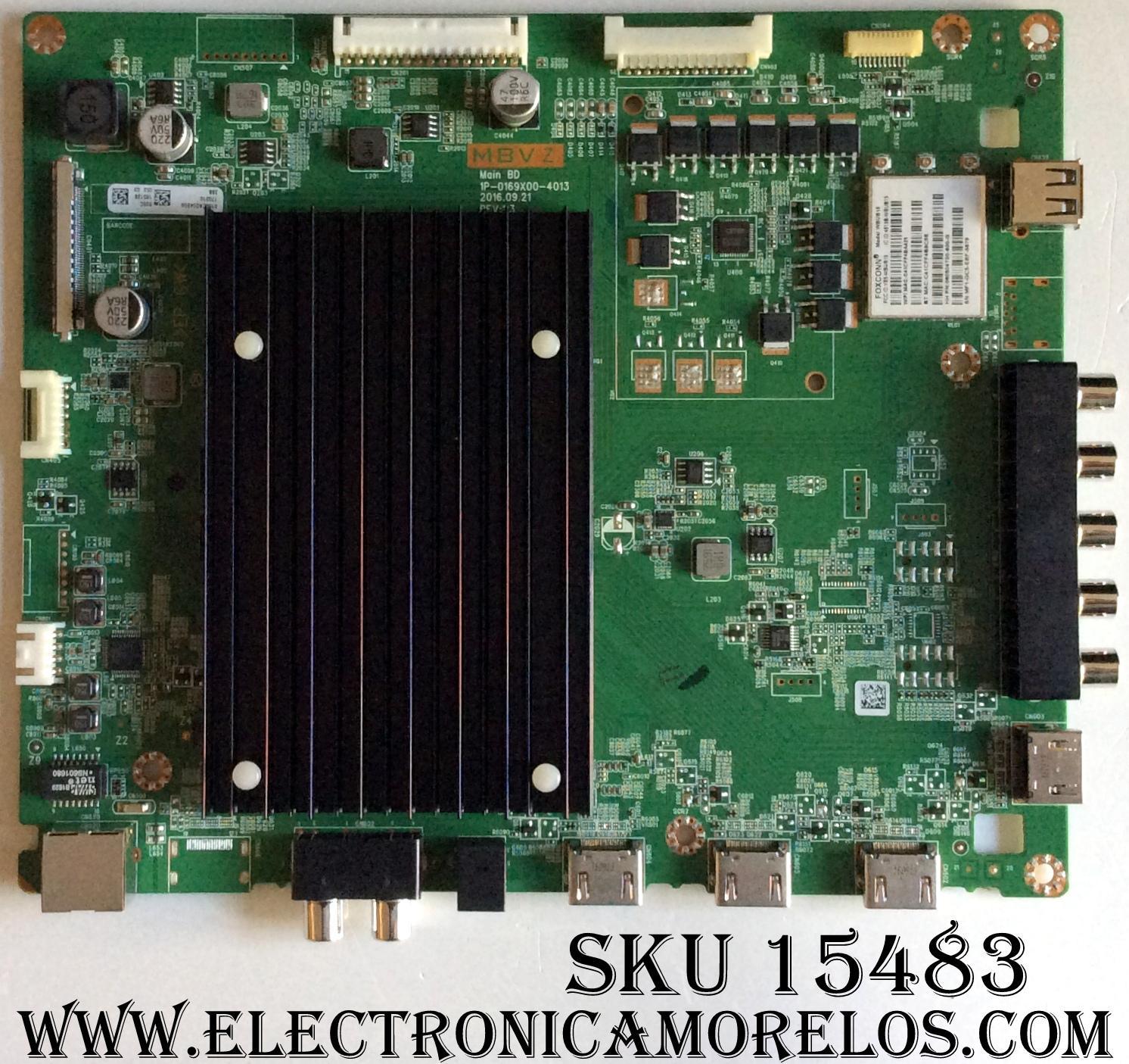 MAIN / VIZIO Y8387626S / 0165CAQ04E00 / Y8387626D / Y8387626C / 1P-0165X00-401 / 1P-0169X00-4013 / 1P-0165X00-4011 / 626C / 626D / MODELO E70-E3 LFTRVRCT 	