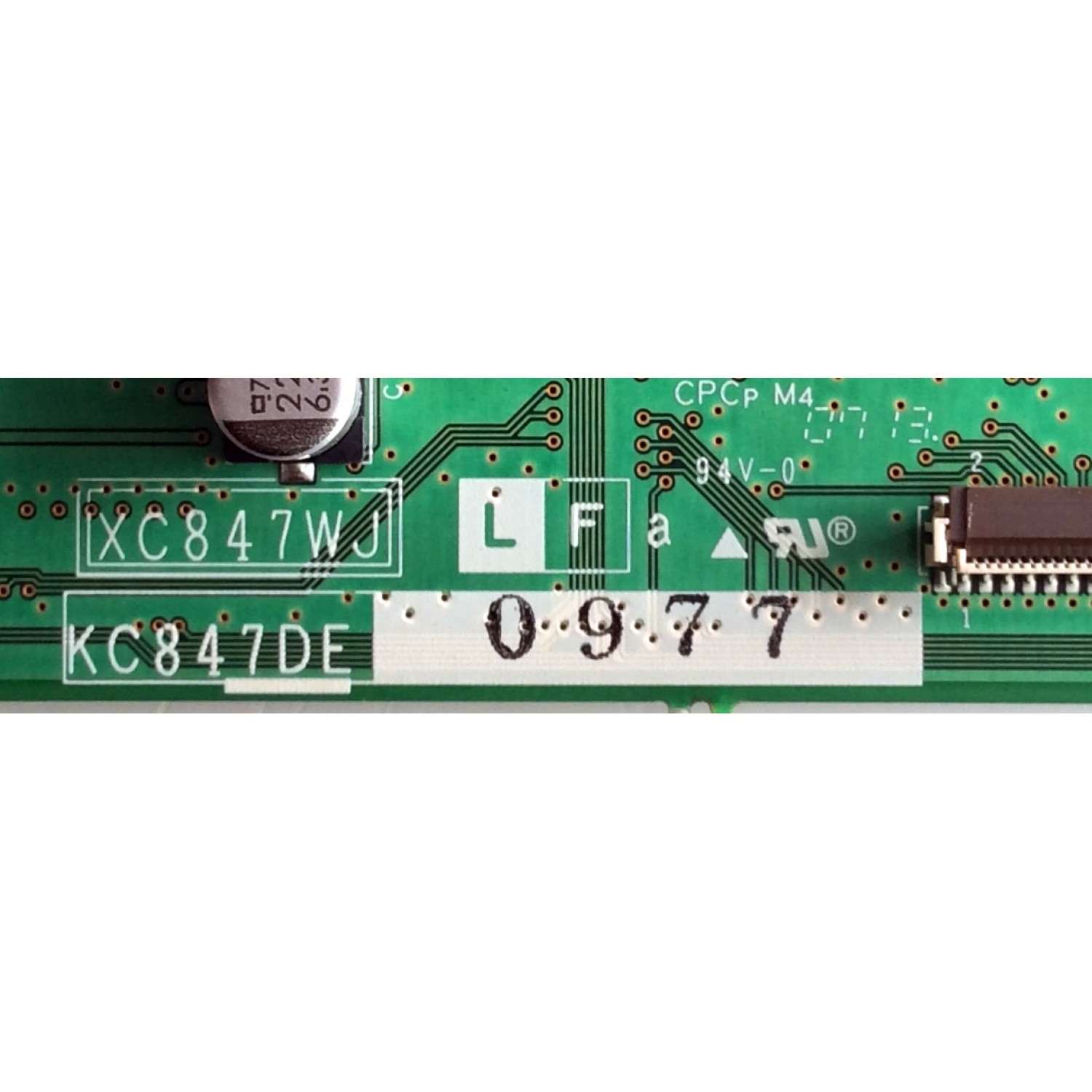 MAIN / SHARP DUNTKC847FE09 / KC847DE / QKITPC847WJN4 / XC847WJ / MODELO LC-15S4U-S - Imagen 2