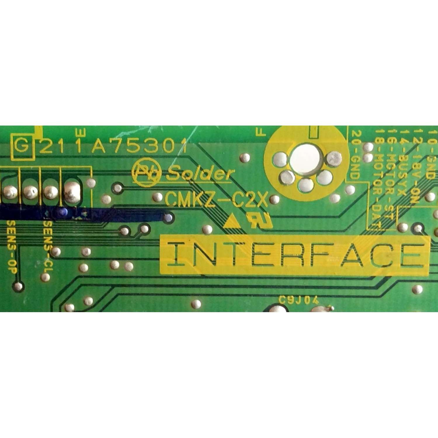 TARJETA INTERFACE / MITSUBISHI 934C155001 / 211A75301 / MODELOS WD-52526 / WD-52528 / WD-62527 / WD-52527 / WD-62526 / WD-62528 - Imagen 2