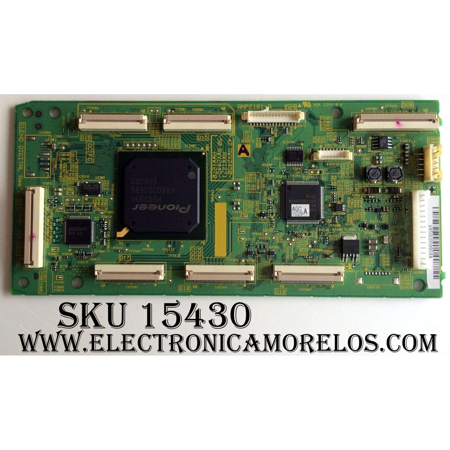 MAIN DIGITAL / PIONEER AWV2450-A / AWW1271 / ANP2181-A / MODELOS PDP-4280HD / PDP-428XD	