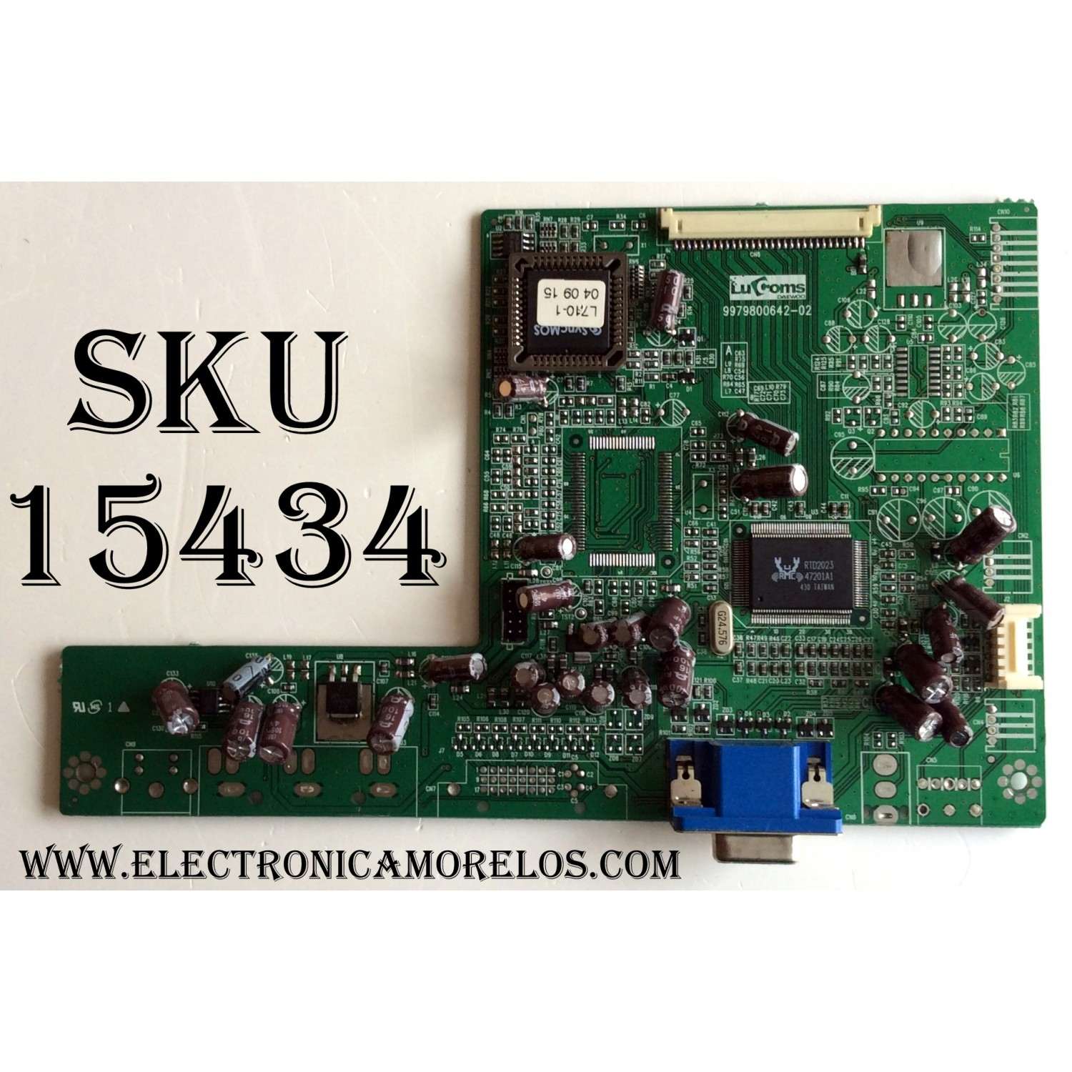 MAIN / DAEWOO 9979800642-02 / CML-710 / MODELO L710