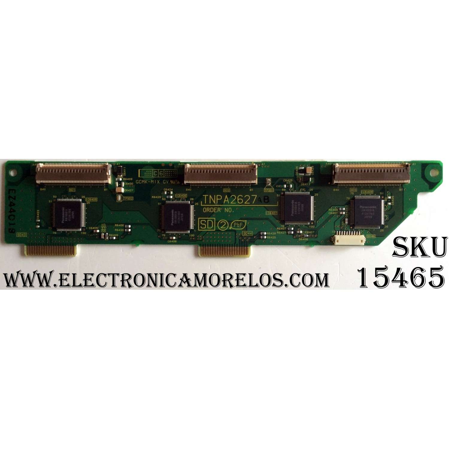 T-CON PARA TV HISENSE / NUMERO DE PARTE 334653 / RSAG7.820.13134/ROH / 348207 / PANEL'S HD550Y1U65-T0L2\GM\MCKD3A\ROH / HD550Y1U65-T0L2\S0\MCKD3A\ROH / DISPLAY PT550GT08-1 VER.1.0 / MODELOS 55A6H / 55A65H