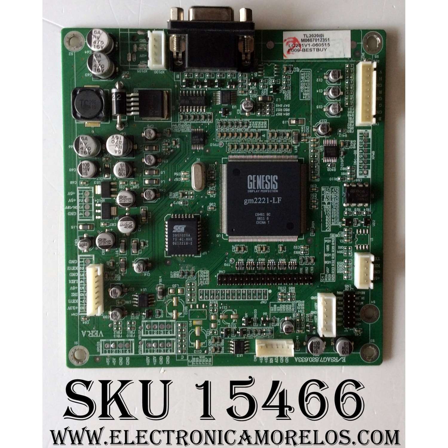 MAIN / HISENSE 107737 / E / RSAG7.820.633A / PANEL LC201V02-(A3)(KB) / MODELOS TL2020 / NS-20LCD	