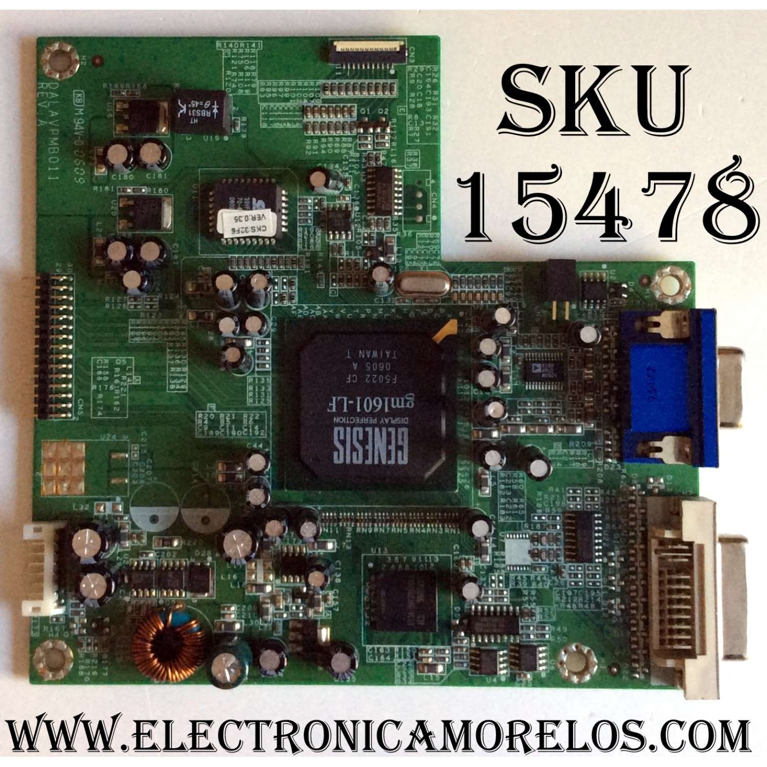 MAIN DIGITAL / VIEWSONIC 21LAVPMB003 / DALAVPMB011 / PANEL LTM213U6-L01 / MODELO VP2130B VS10773