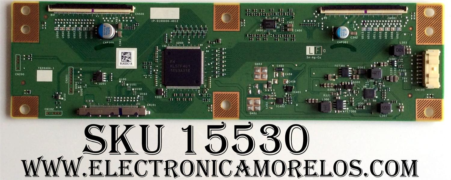 T-CON PARA TV VIZIO / NUMERO DE PARTE 1P-0169X00-4012 / T60XAHA-1 / MODELO E60-E3 LFTRVUCT