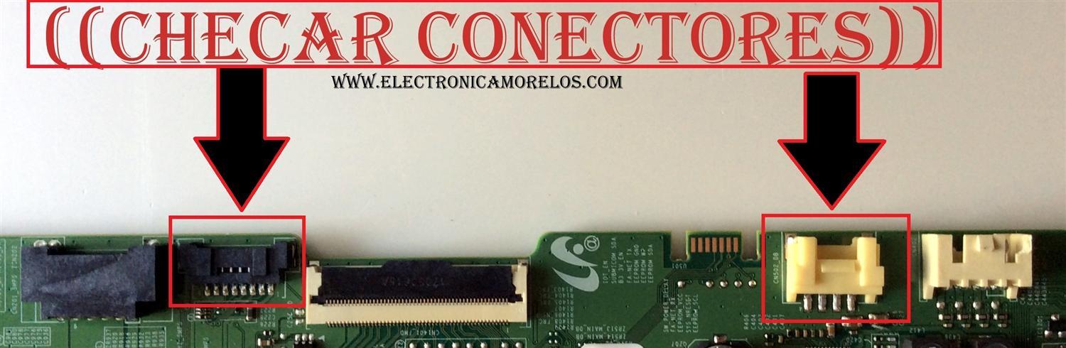 MAIN PARA TV SAMSUNG / NUMERO DE PARTE BN94-12388A / BN41-02574A / BN97-12969D / BN9412388A / PANEL CY-JM049BGLV2H / MODELO UN49M530 / UN49M530DAFXZA FA01 / ((COMPARAR CONECTORES CON SKU 13827 Y SKU 15696))  - Imagen 3