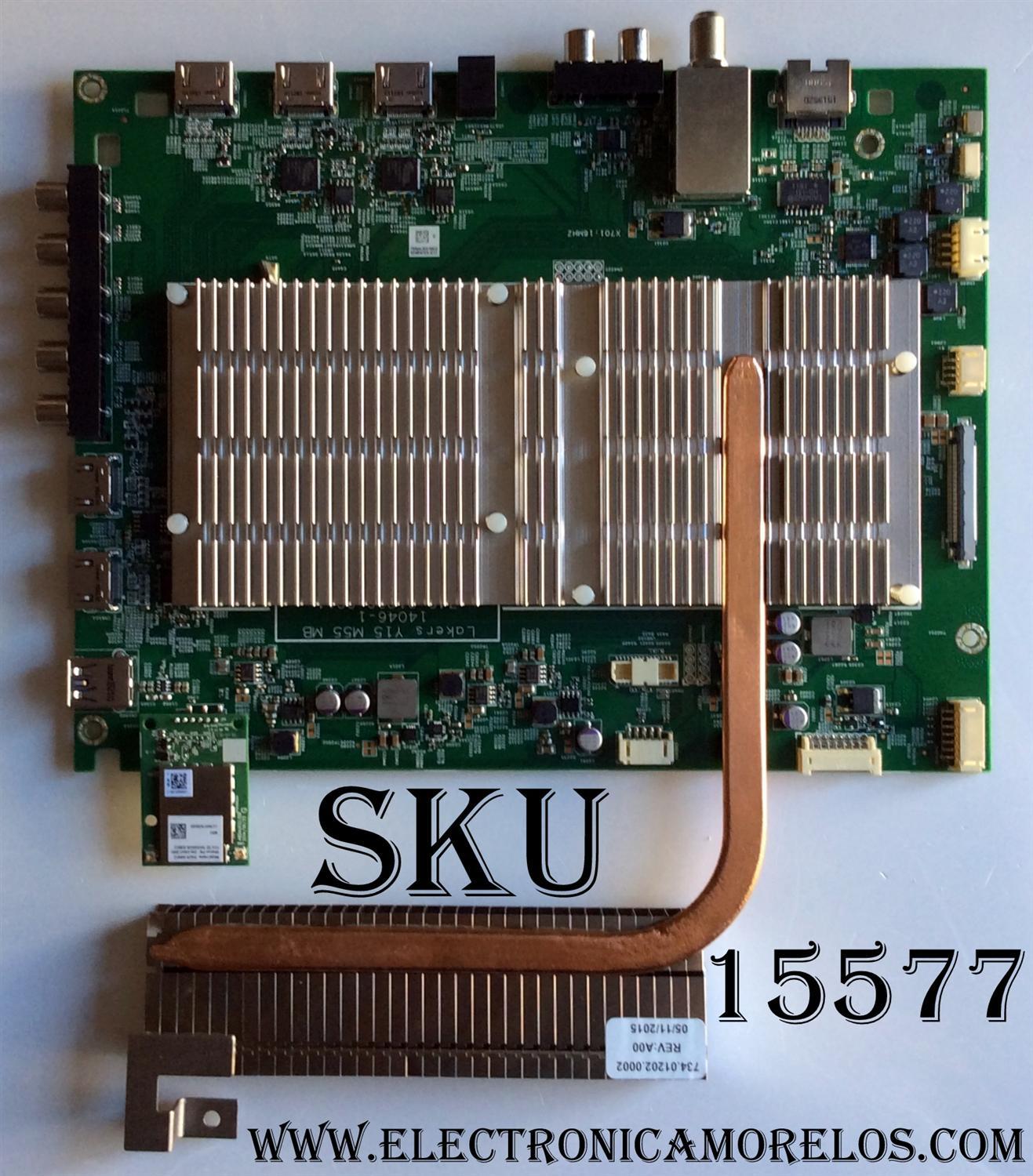 MAIN / VIZIO 755012010003 / 748.012.080.011 / 14046-1 / SUSTITUTAS 755012Q010003 / 734.012.020.002 / MODELO M55-C2 LWZQSBAR