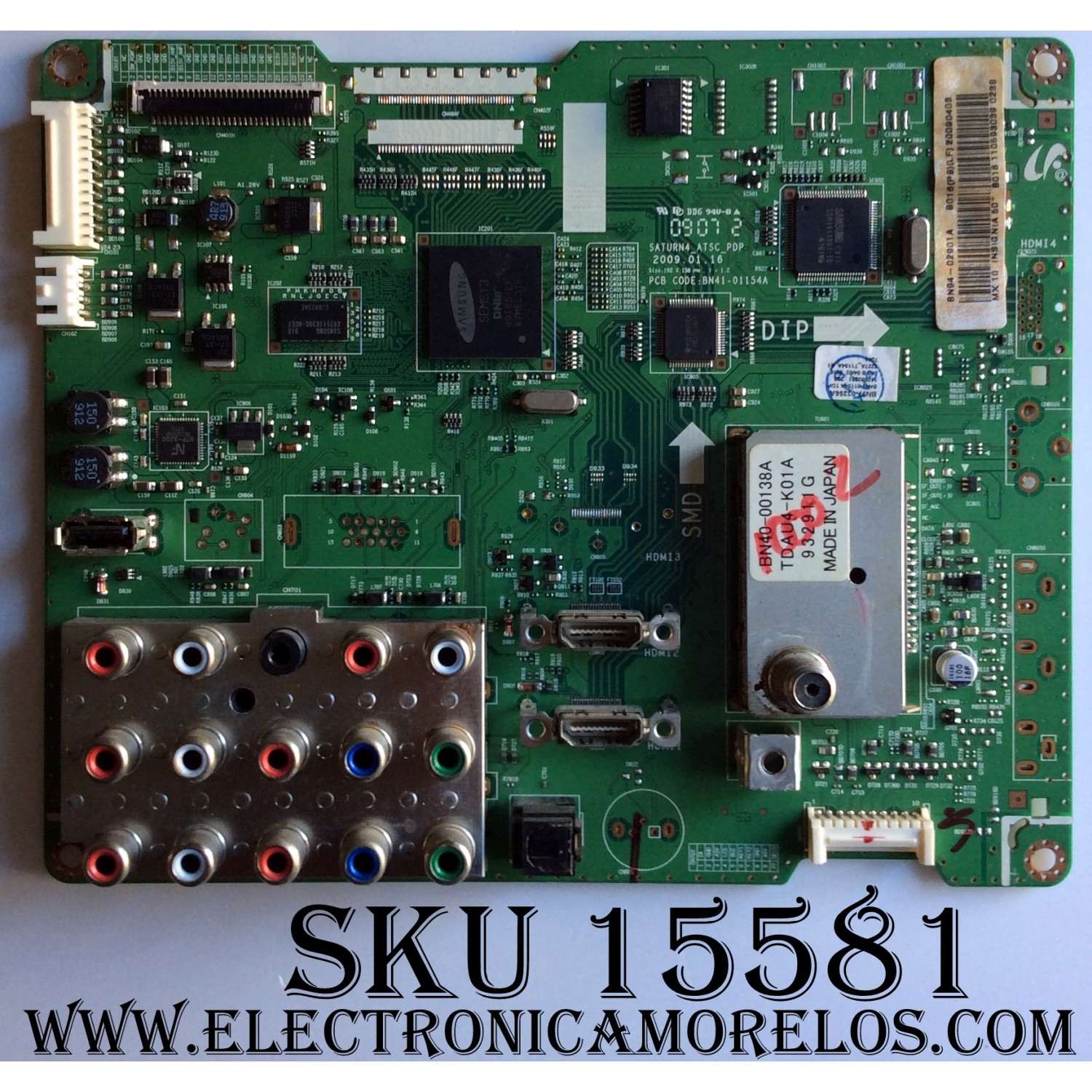 MAIN / INSIGNIA BN94-02901A / BN97-03256A / BN41-01154A / PANEL (S50HW-YD11) S50HW-YB04 / MODELO NS-P501Q-10A  PN50B450	