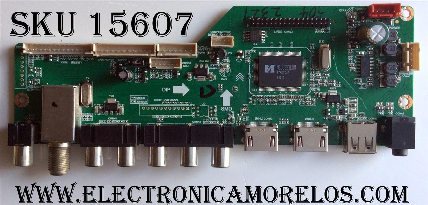 MAIN / RCA 46RE01M3393LNA5-A3 / LD.M3393.B / 3393B1404 / MK-RE01-140104  / MODELO LED46C45RQ