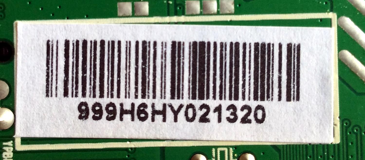 MAIN / FUENTE / (COMBO) / HITACHI 999H6H / 999H6HY / JUC7.820.00164001 / HLS43C 2016-3-21 / MODELO 40A3 CH6GU - Imagen 2