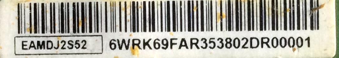 T-CON / SAMSUNG EAMDJ2S52 / E222034 / MODELO UN40H5003BFXZA / PANEL CY-DH040BGNV2H - Imagen 2