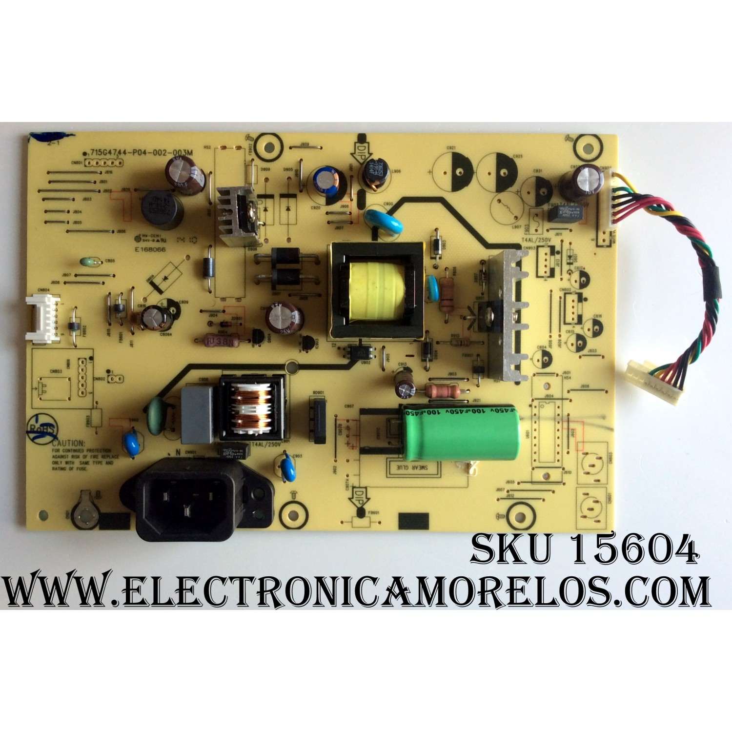 FUENTE DE PODER / HP PLPCBA361SQEF / 715G4744-P04-002-003M / PANEL LTM230HT10S2LV0.5 / MODELO LV2311