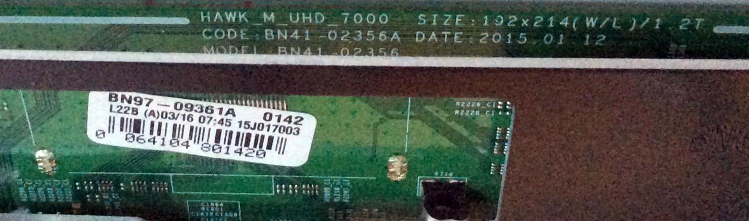 MAIN PARA TV SAMSUNG / NUMERO DE PARTE BN94-08276B / BN41-02356A / BN97-09361A / BN9408276B / PARTES SUSTITUTAS BN94-07834B / BN94-10155X / BN94-10589L / PANEL CY-QJ048FLLV1H / MODELO UN48JS8500 / UN48JS8500FXZA TH01 - Imagen 3
