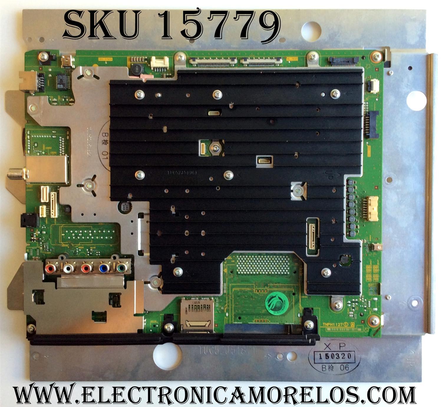 MAIN / PANASONIC TNPH1127UC / TNPH1127 / MODELO TC-65CX850U / PANEL V650DK3-KD2 REV.J1	
