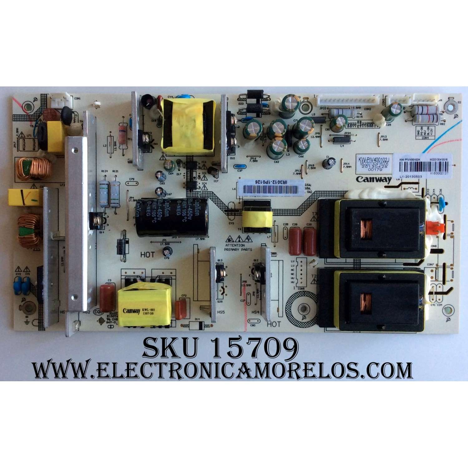 MAIN PARA SMART TV SAMSUNG 4K•UHD / NUMERO DE PARTE BN94-12552Y / BN41-02570B / BN97-13540Q / BN9412552Y / PANEL CY-SM065FLLV5H / MODELO UN65MU9000FXZA FF03