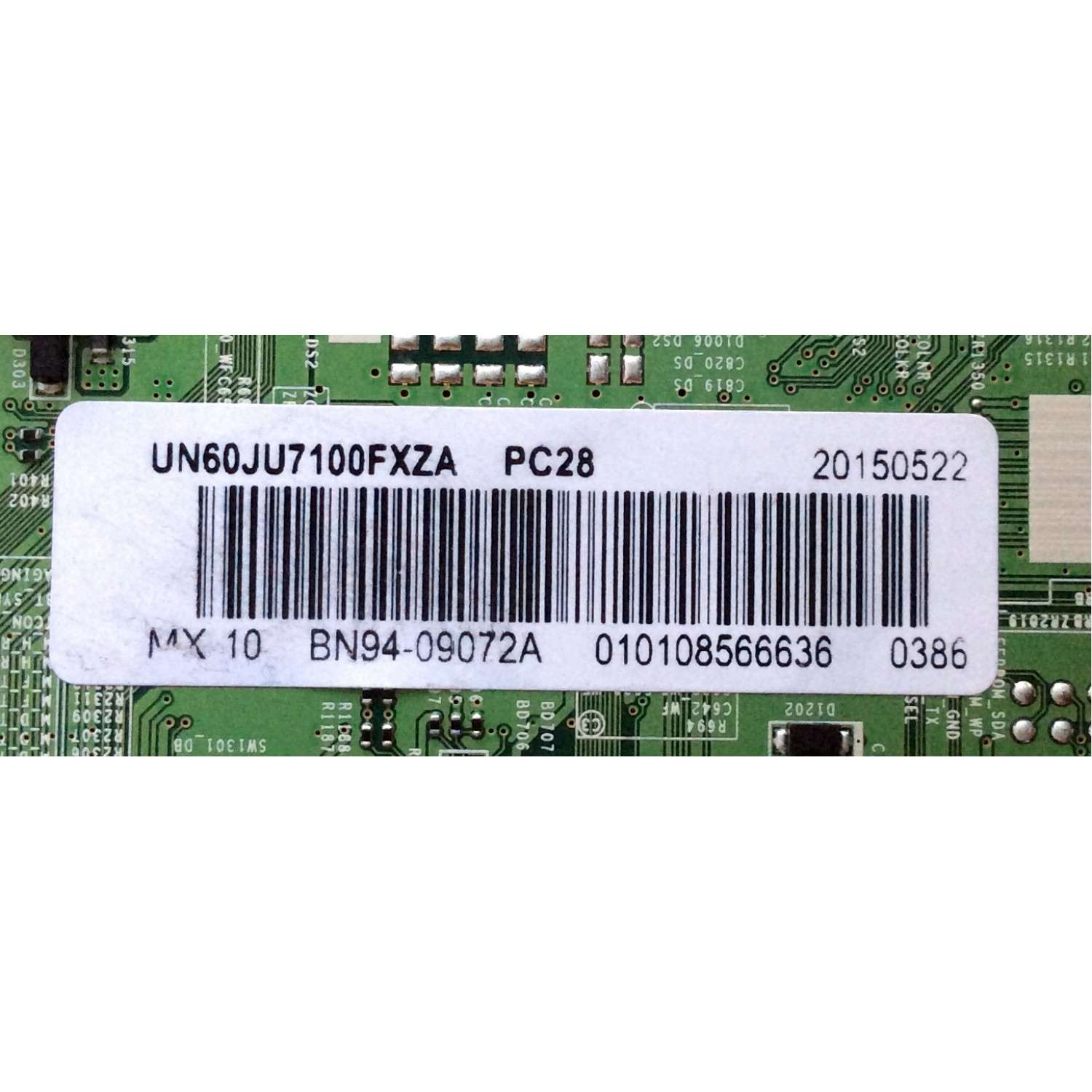 MAIN PARA TV SAMSUNG / NUMERO DE PARTE BN94-09072A / BN41-02356B / BN94-09990A / BN9409072A / PARTES SUSTITUTAS BN94-08298A / BN94-09990A / MODELOS UN60JU7100 / UN60JU7100FXZA / UN60JU7100FXZA MH01 - Imagen 3