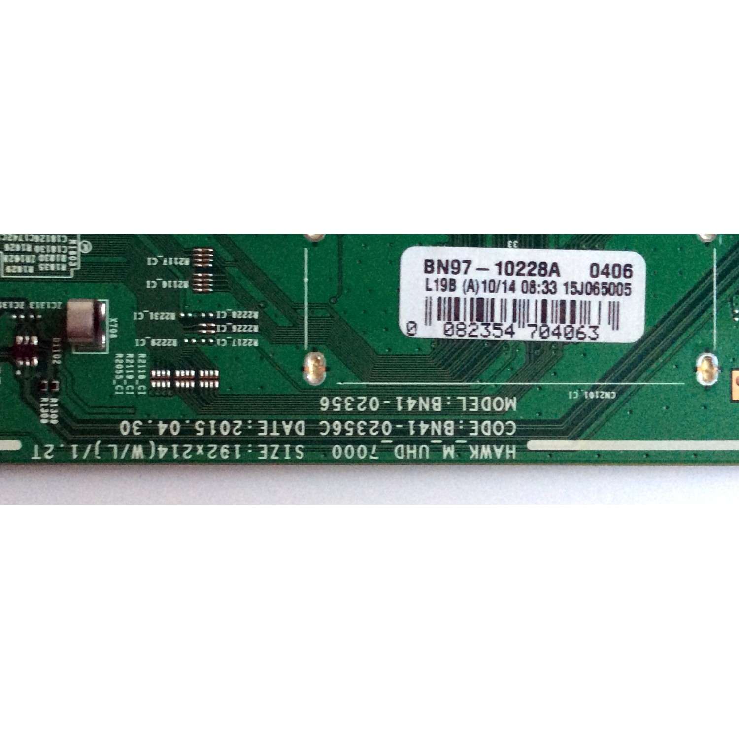 MAIN PARA TV SAMSUNG / NUMERO DE PARTE BN94-09989L / BN41-02356C / BN97-10288A / BN9409989L / PARTES SUSTITUTAS BN94-09973L / BN94-09071L / BN94-08211B / BN94-09070E / BN94-09972E / MODELOS UN55JU7100 / UN55JU7100FXZC - Imagen 2