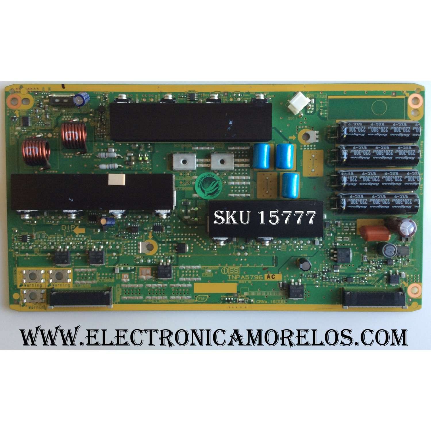 X-SUS / PANASONIC TXNSS1UCUUS / TNPA5796AC / TNPA5796 / PANEL MC165TJ6A41 / MODELOS TC-P65VT60 / TC-P65ZT60	