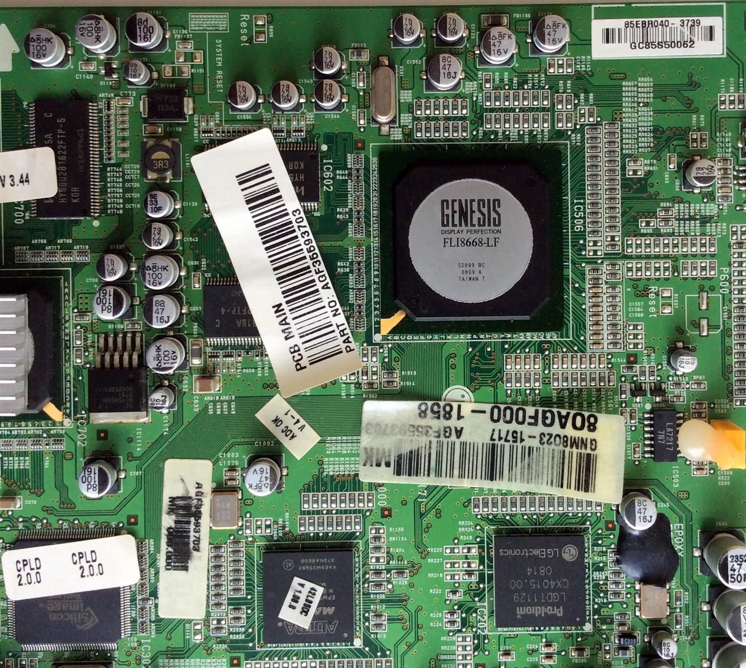 MAIN / LG AGF35593703 / EAX39189702(7) / MODELO 42LB50C-UA.AUSQLJR / PANEL LC420WUN(SA)(B1)	 - Imagen 3
