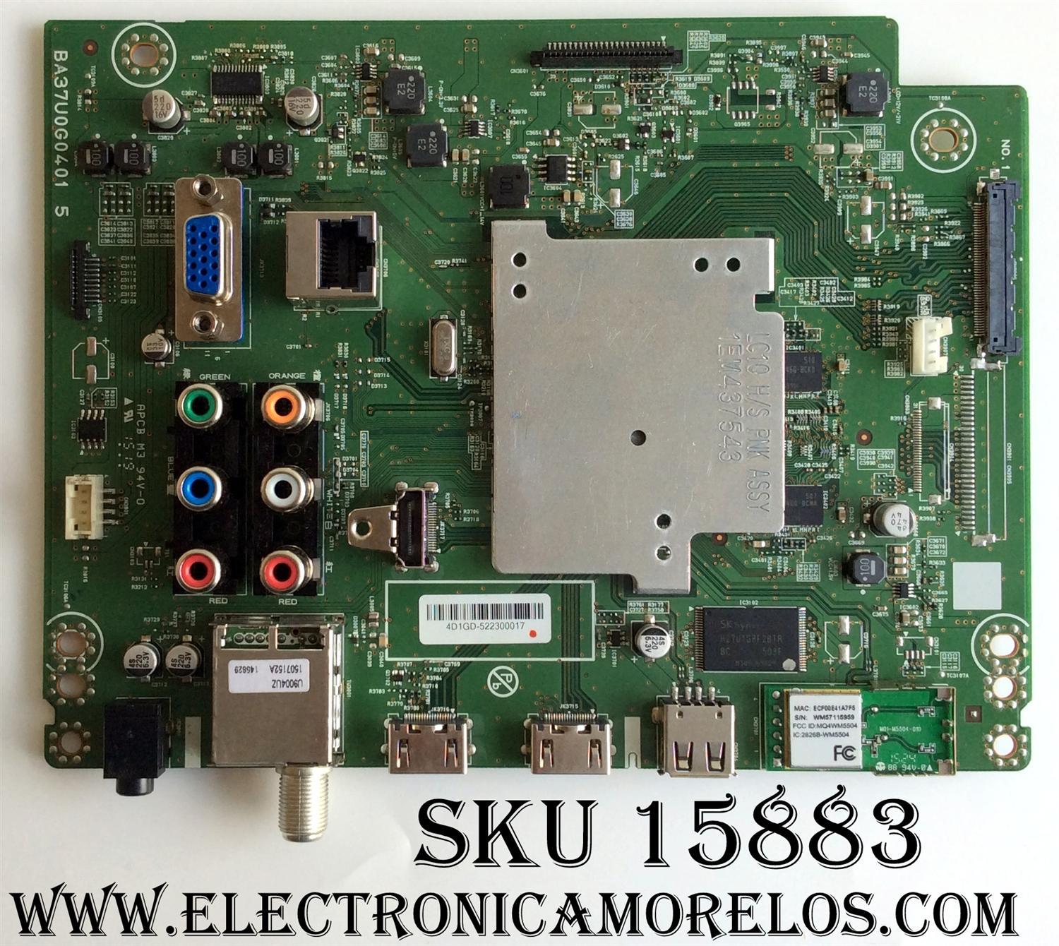 MAIN / PHILIPS 4D1GD / BA37U0G0401 5 / MODELO 55PFL5601/F7	