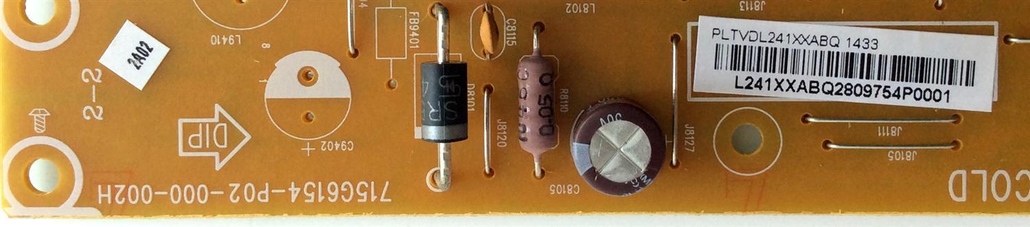 FUENTE DE PODER / VIZIO PLTVDL241XXABQ / 715G6154-P02-000-002H / MODELOS D320-B1 LTF7PKDQ / D320-B1 LTT7PKJQ	 - Imagen 2