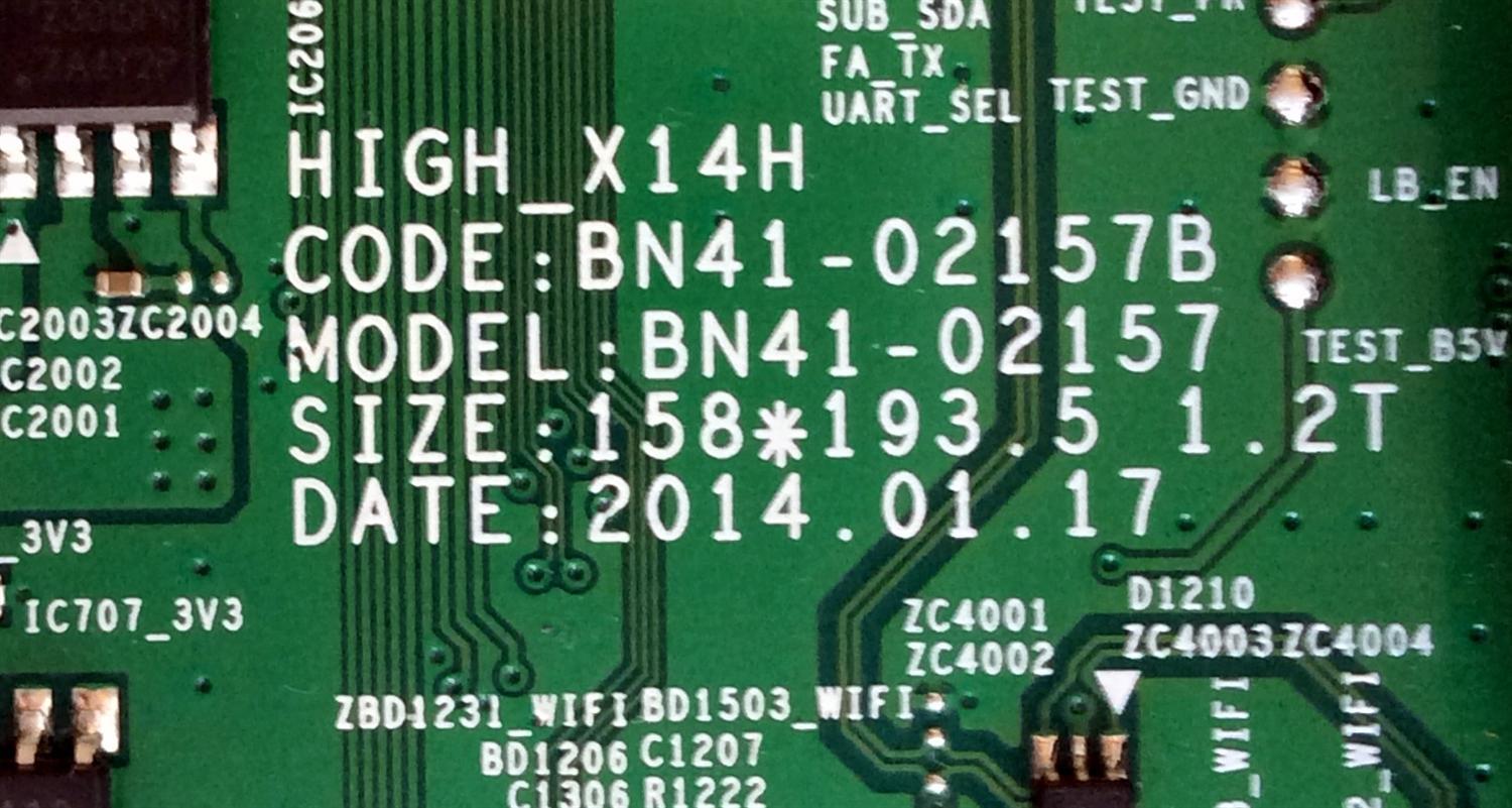 MAIN / SAMSUNG BN94-07584A / BN41-02157B / BN97-08117B / MODELO UN55H7100AFXZC	 - Imagen 4