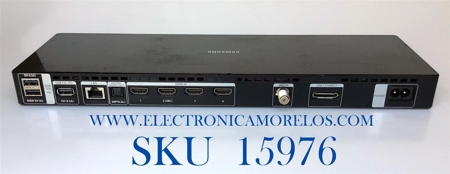 CAJA ONE CONNECT PARA TV SAMSUNG / NUMERO DE PARTE BN96-44723A / SOC1000MA / S0C1000MA / BN68-07104D-00 / BN39-02301A J53UW5405 / MODELO QN65Q7CDMFXZA