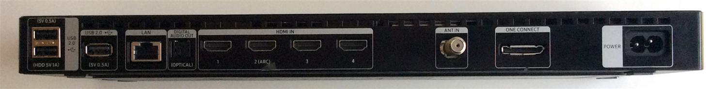 CAJA PARA TV SAMSUNG / ONE CONNECT BN96-44628F / ENTRADAS HDMI / ANTENA / USB / EX-LINK / LAN / OPTICAL / SOC1000MA / S0C1000MA / BN68-07104D-00 / MODELO QN75Q75FMFXZA - Imagen 3