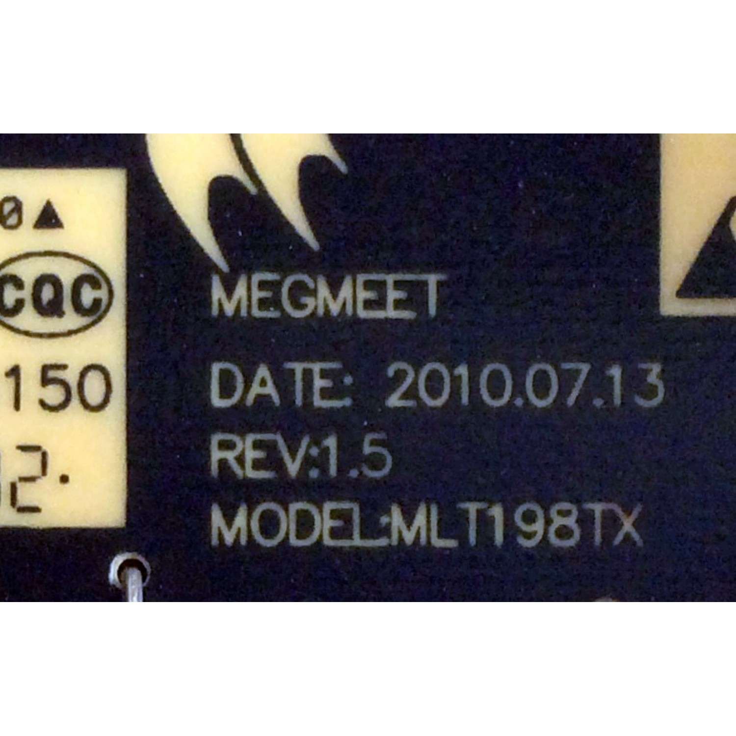 FUENTE DE PODER / SEIKI MLT198TX-M / MLT198TX / 2010.07.13 / REV:1.5 / MODELOS OLM50042 / ELDFC551J / ELDFT404 / ELDFW464 / ELGFT554 / ELGFW551 / SC461TS / SC552GS / LC46G82 / VR-5535Z TW-66511-A055A / VR-5535Z TW-66501-S055B / PANEL T420HW01 - Imagen 2
