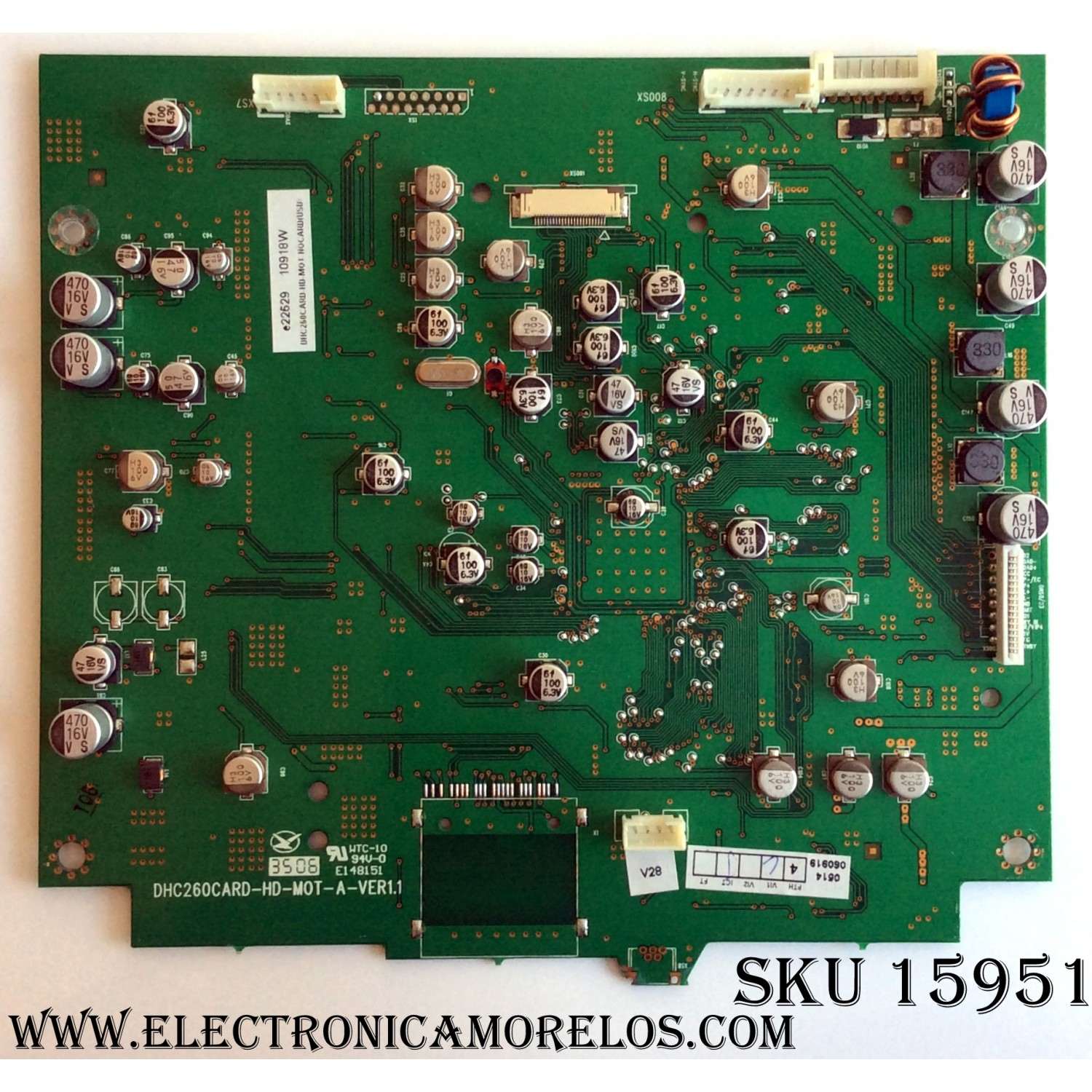 TARJETA DIGITAL / MINTEK DHC260CARD / DHC260CARD-HD-M0T-A-VER1.1 / MODELO DTV-265-D / PANEL LC260WX2 (SL)(B3)	