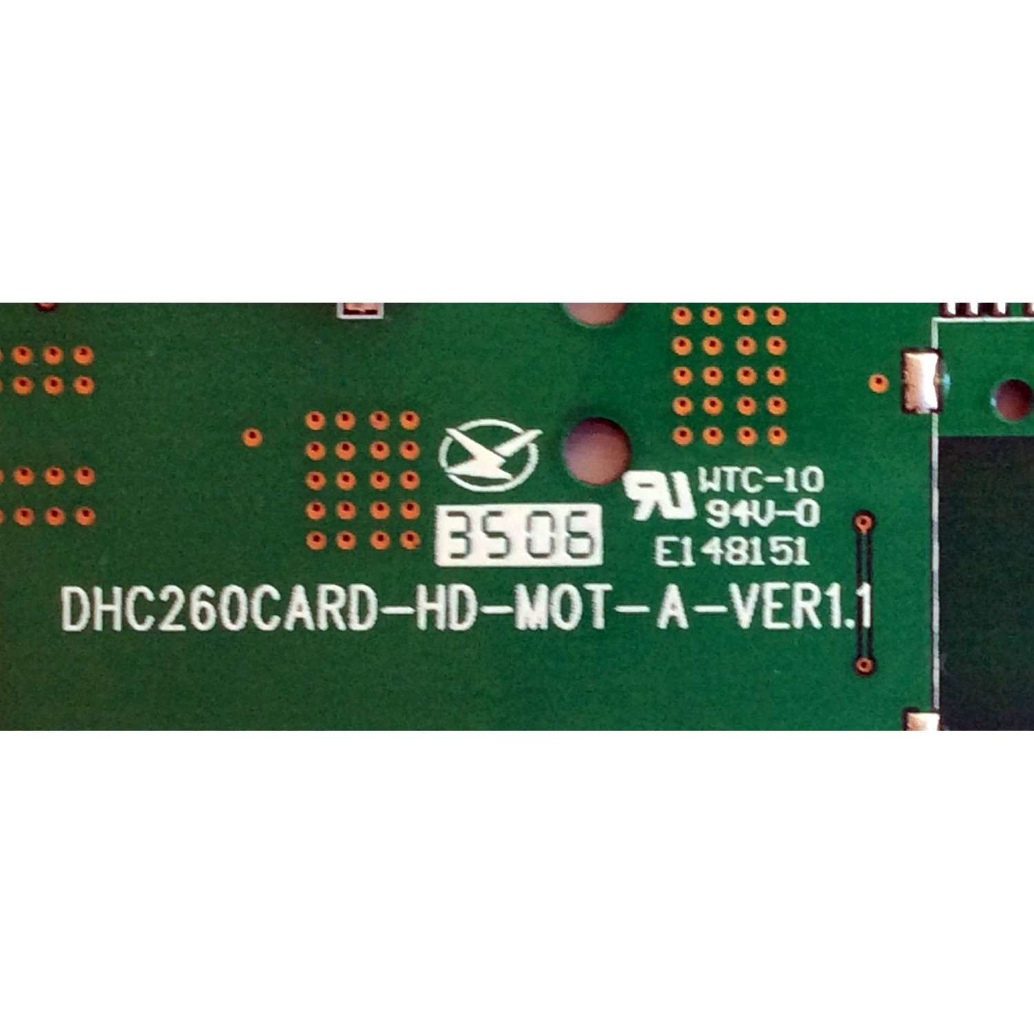 TARJETA DIGITAL / MINTEK DHC260CARD / DHC260CARD-HD-M0T-A-VER1.1 / MODELO DTV-265-D / PANEL LC260WX2 (SL)(B3)	 - Imagen 5