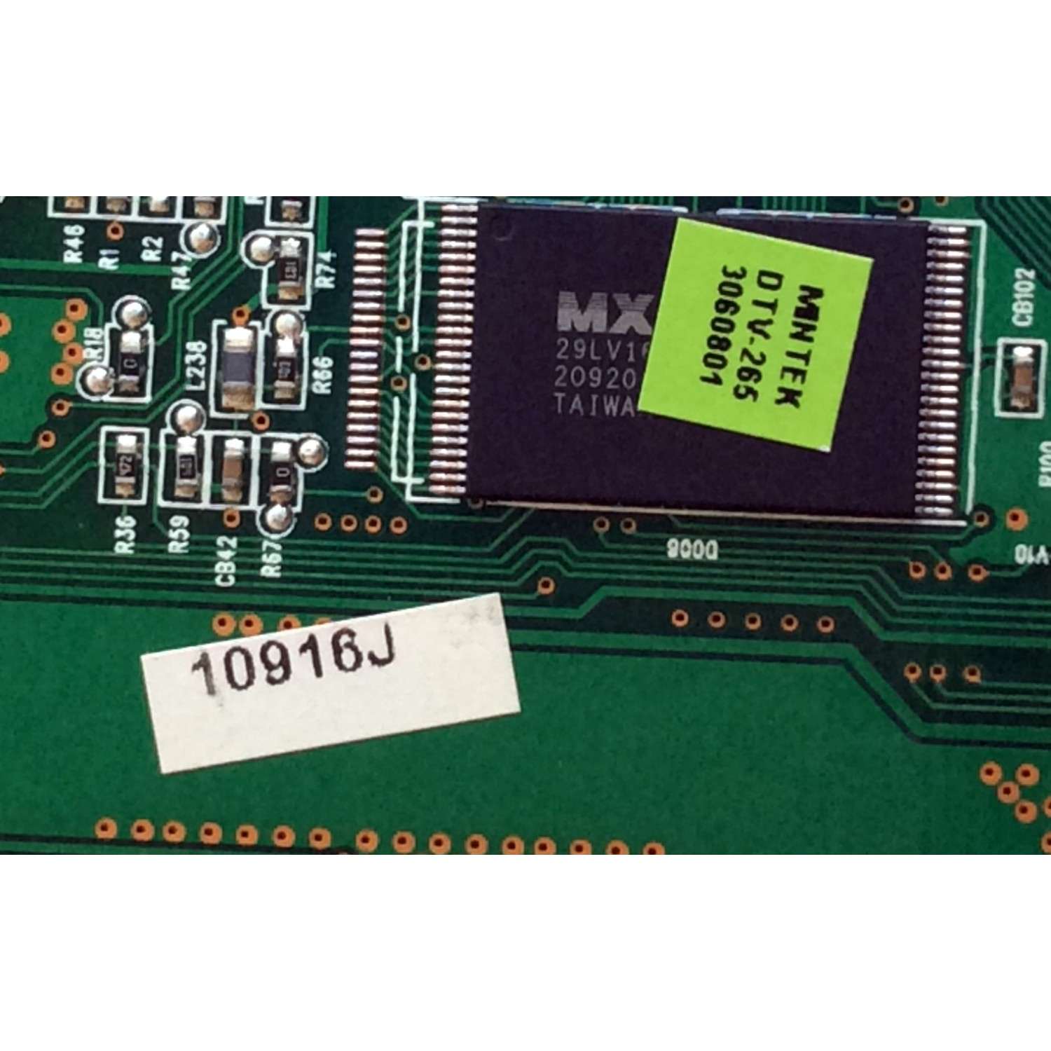 TARJETA DIGITAL / MINTEK DHC260CARD / DHC260CARD-HD-M0T-A-VER1.1 / MODELO DTV-265-D / PANEL LC260WX2 (SL)(B3)	 - Imagen 2