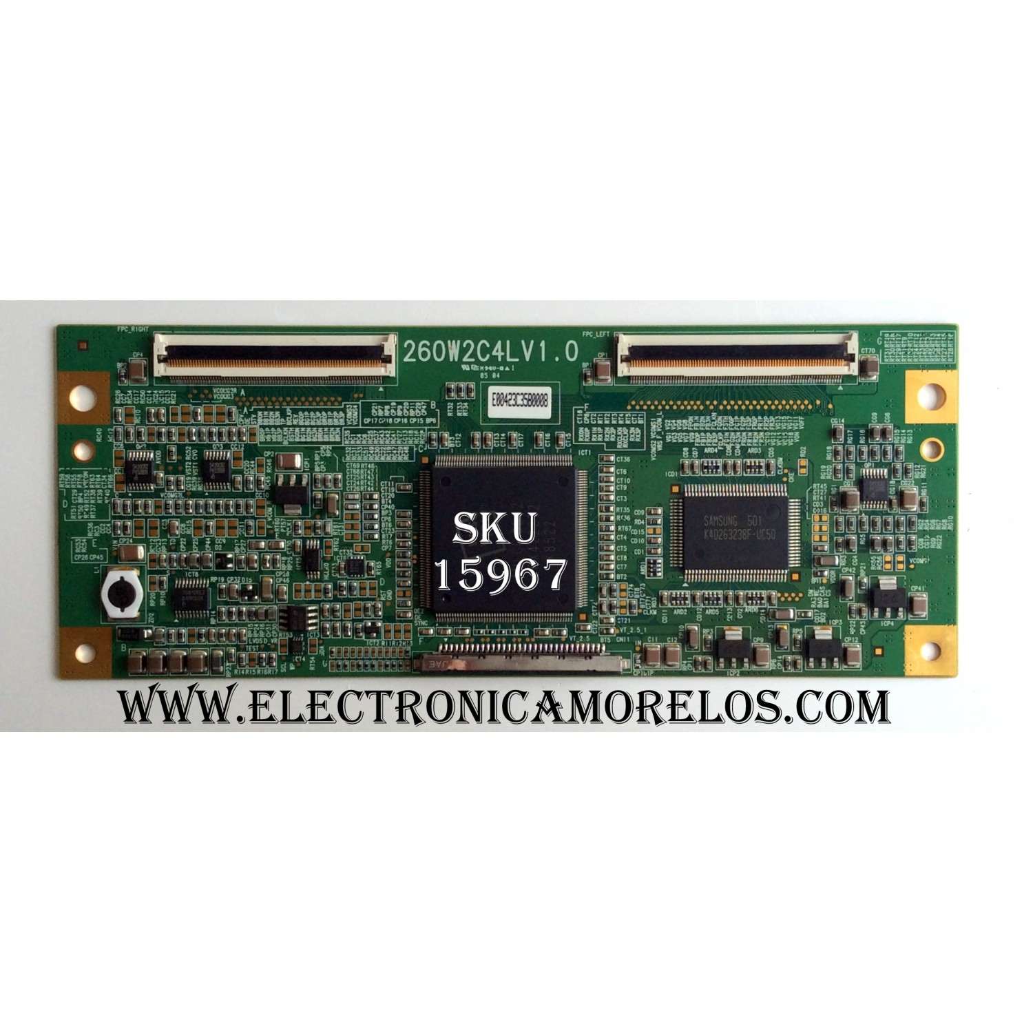 T-CON / SAMSUNG LJ94-00423C / 260W2C4LV1.0 / PANEL LTA260W2-L01-D00 / MODELO LNR268WX / XAA	