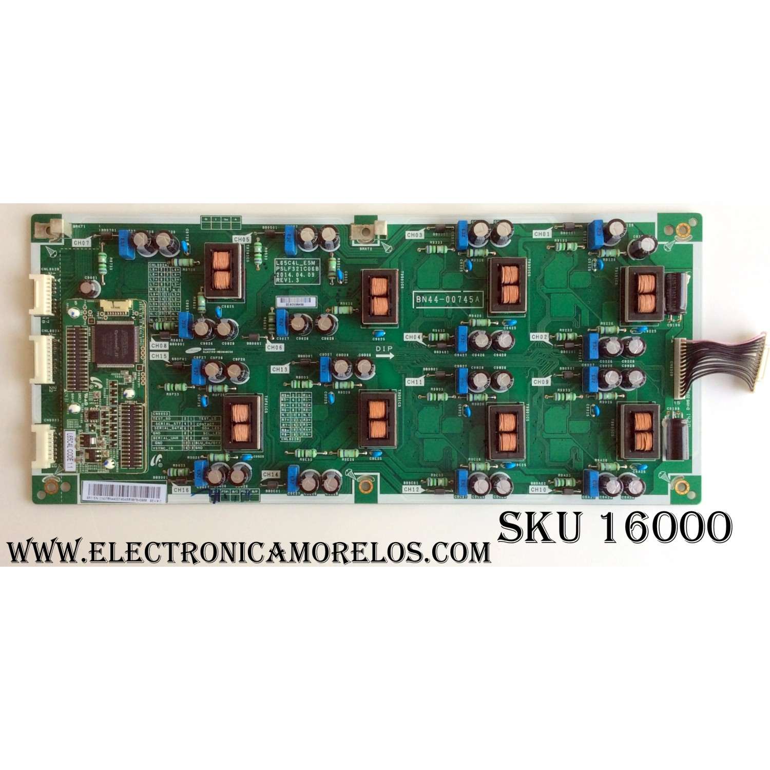 LED DRIVER / SAMSUNG BN44-00745A / L65C4L_ESM / PSLF321C06B / PANEL CY-VH055FSLV1H FW44 / MODELOS UN55HU9000FXZA TS01 / UN65HU9000FXZA TS01	