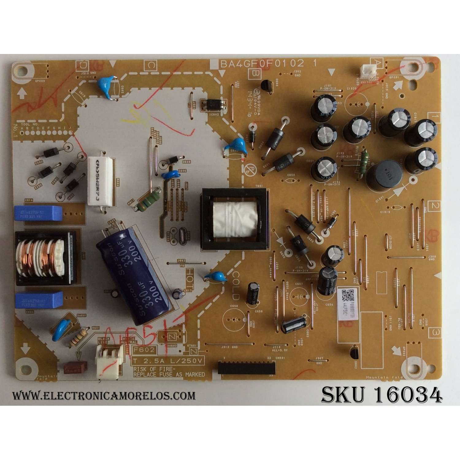 FUENTE DE PODER / PHILIPS A4UF5021 / BA4GF0F0102 1	
