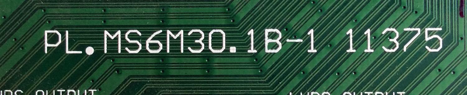 DRIVER  SCEPTRE / A12081830 / PL.MS6M30.1B-1 / PL.MS6M30.1B-1 11375 / PANEL LTA400HF11 / MODELO X405BV-FHD3HF11 - Imagen 3