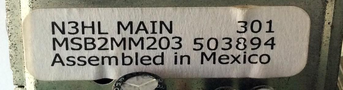 MAIN / SANYO 1AA4B10N20000 N3HL / 1AA4B10N20000 / MSB2MM203 / PANEL T315XW02 V.C01 / MODELO DP32647 P32647-04 - Imagen 4