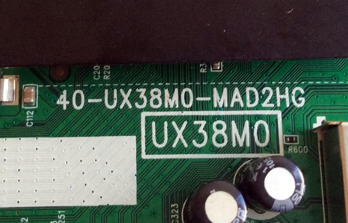 MAIN / TCL T8-32NAZP-MA2 / 40-UX38M0-MAD2HG / UX38M0 / GTC000518A / V8-UX38001-LF1V029 / PANEL LVW320CS0T E273 / ST3151A05-A VER 2.1 / MODELO 32S3800TSAA - Imagen 2