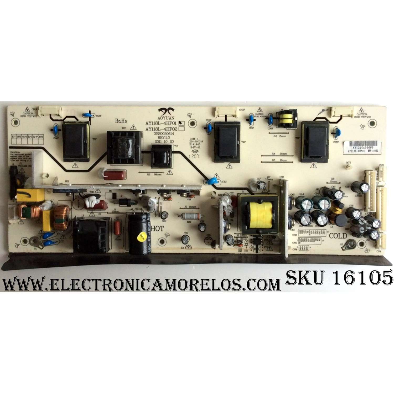 T-CON PARA TV HISENSE / NUMERO DE PARTE 8T03D25442CHT / DCBDM-X296C_03 / 22122800800453 / CV580U1-T01_V02 / PANEL HD580X1U91-L1\S0\GM\CKD3A\ROH\1 / MODELO 58R6E3