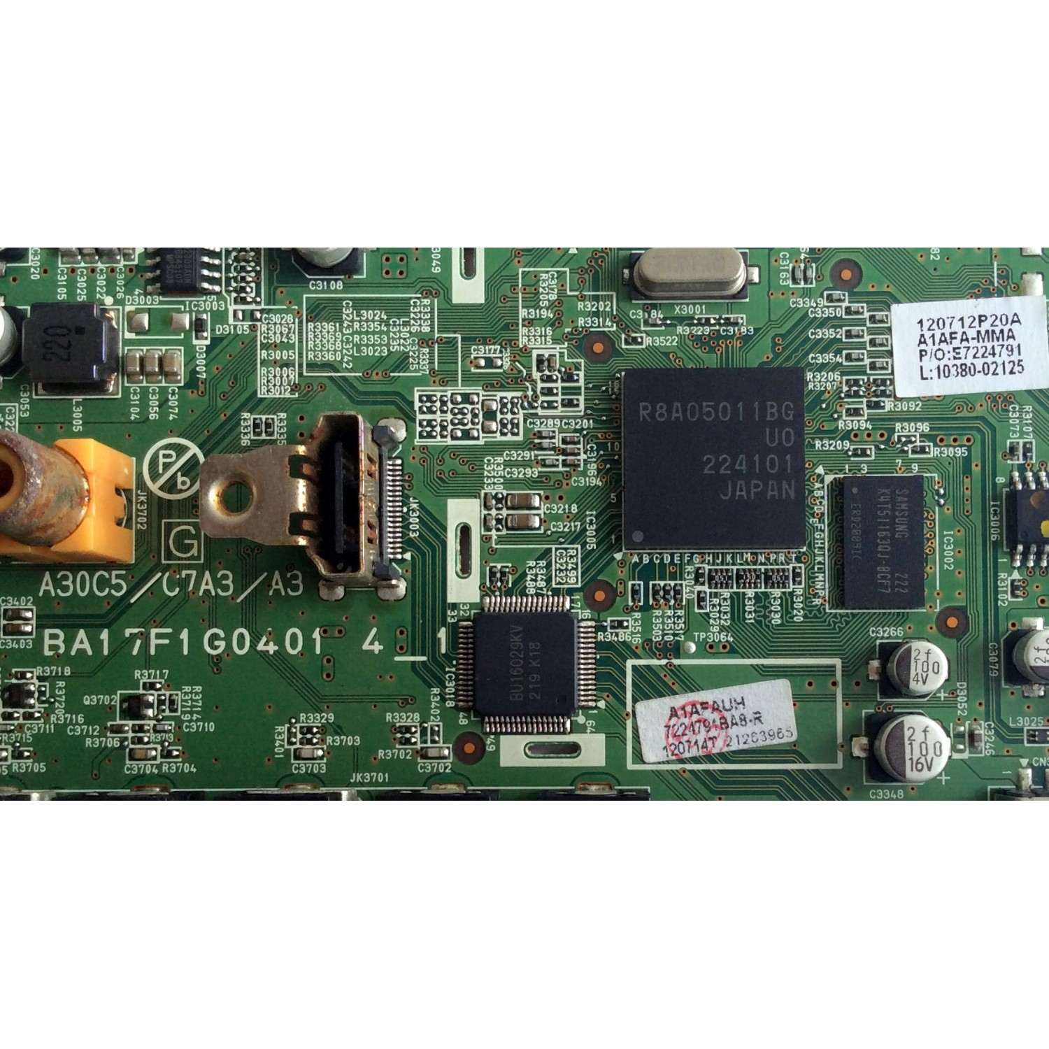 MAIN / FUNAI / PHILIPS / MAGNAVOX A1AFAUH / BA17F1G0401 4_1 / A1AFAMMA-001 / A1AFAMMA-001-DM / PANEL UK32AXG / MODELOS LC320SS2 / 32MF301B / F7 / 32MF301B / F7 DS6 - Imagen 2
