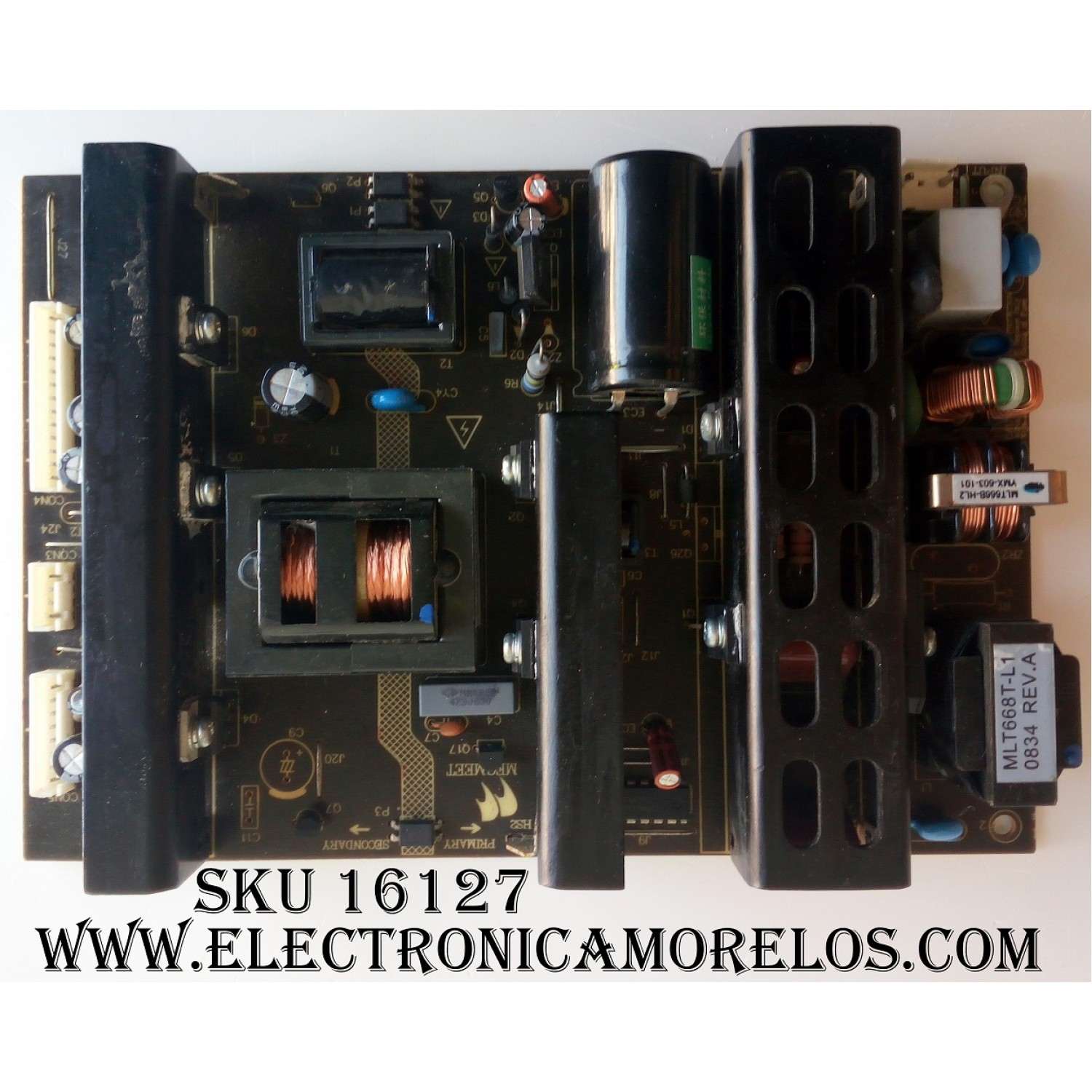 FUENTE DE PODER / PROSCAN MLT668T / E177671 / REV:1.0 / E46MK1000 / MODELO 26LB30QD / LD3249